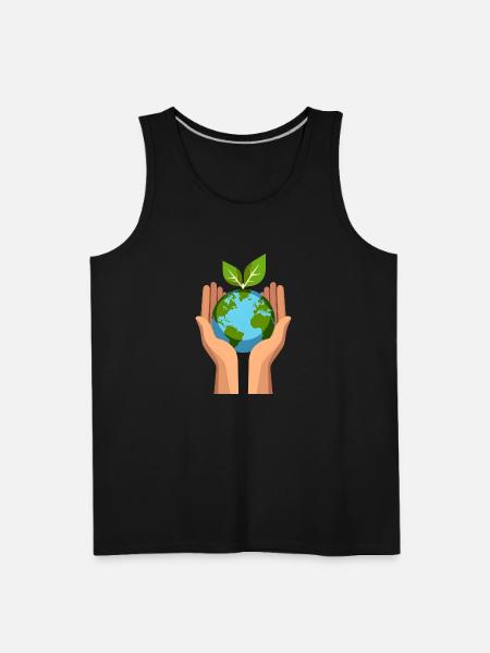 Eco Hands - Men's Premium Tank - black
