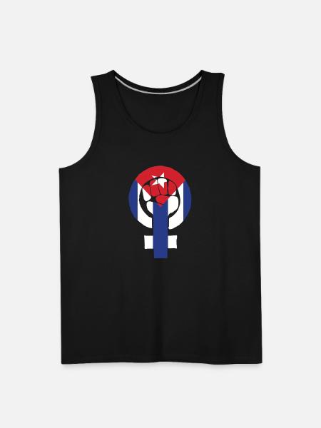 Cuban Feminism - Men's Premium Tank - black