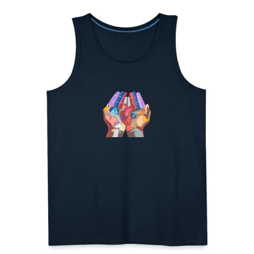Heart in hand - Men's Premium Tank