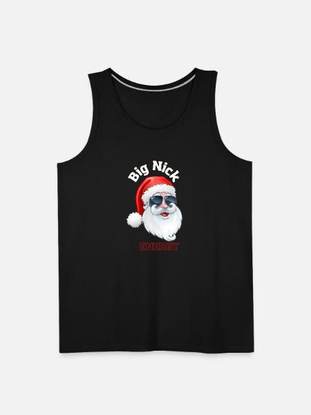 Big nick energy t-shirt - Men's Premium Tank - black