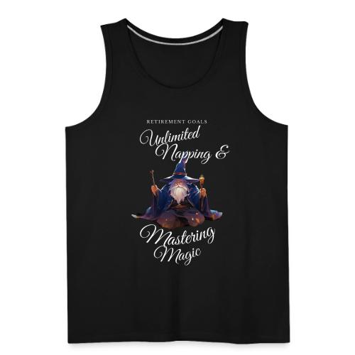Retirement Goals: Nap & Magic - Men's Premium Tank