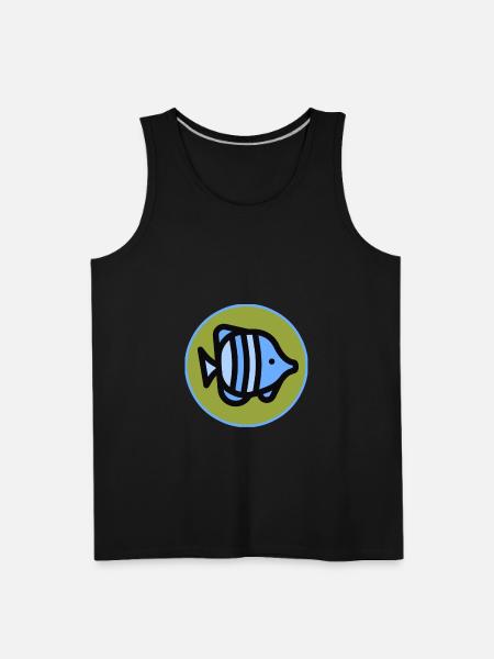 Fish - Fisch - Poison - Men's Premium Tank - black