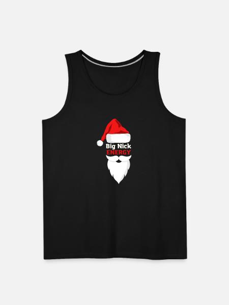 Big nick energy t-shirt - Men's Premium Tank - black