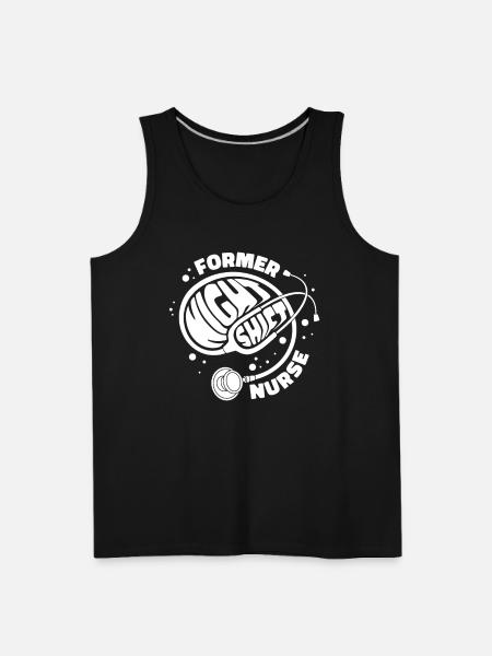 Nurse Nursing Stethoscope - Men's Premium Tank - black