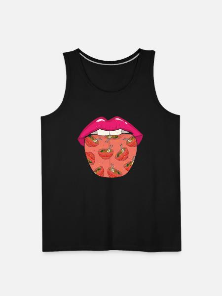 Ramen Cool - Men's Premium Tank - black