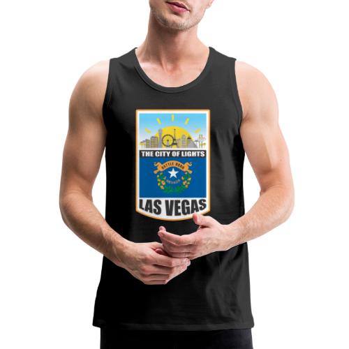 Las Vegas - Nevada - The city of light! - Men's Premium Tank