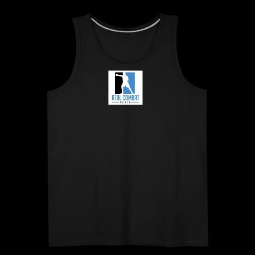 Real Combat Media Logo 2 - Men's Premium Tank