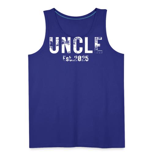 Uncle Est 2025 (heavily distressed font) - Men's Premium Tank