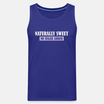Naturally Sweet - No Sugar Added - Tank Top for men