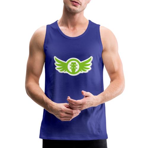 Ukulele Gives You Wings (Green) - Men's Premium Tank