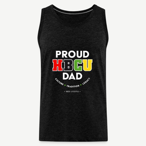 Proud HBCU Dad - Men's Premium Tank