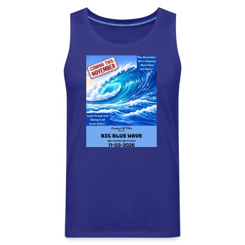 Big Blue Wave - Men's Premium Tank