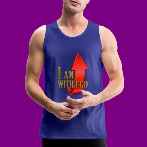 I AM with ego - A Course in Miracles - Men's Premium Tank