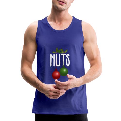 Chest Nuts Matching Chestnuts Funny Christmas - Men's Premium Tank
