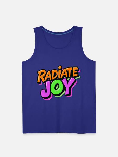 Radiate Joy - Men's Premium Tank - royal blue