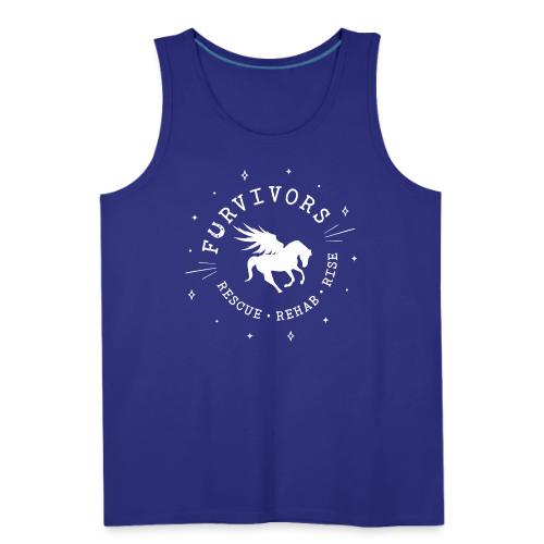 White Furvivors Logo - Men's Premium Tank
