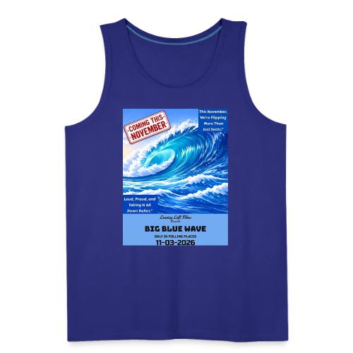 Big Blue Wave - Men's Premium Tank