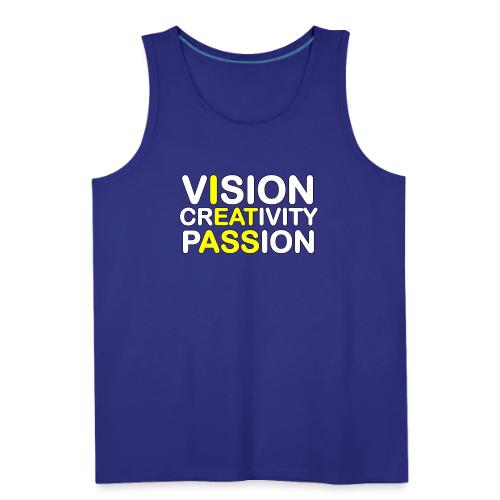 Vision, Creativity, Passion - Men's Premium Tank