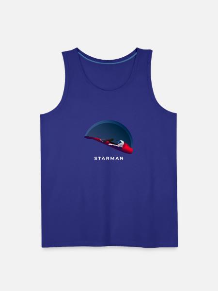 SpaceX Tesla Starman - Men's Premium Tank - royal blue