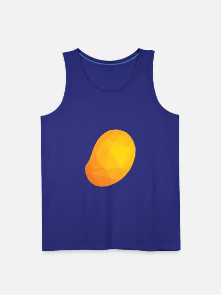 Mango Low Poly - Men's Premium Tank - royal blue