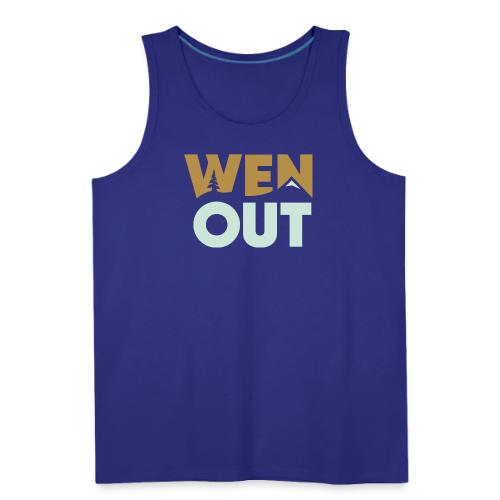 WenOut Logo (light) - Men's Premium Tank