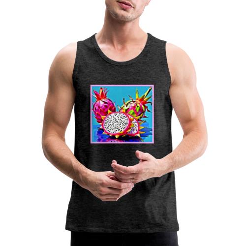 Exotic Dragon Fruit Art - Men's Premium Tank