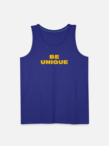 Be unique - Men's Premium Tank - royal blue