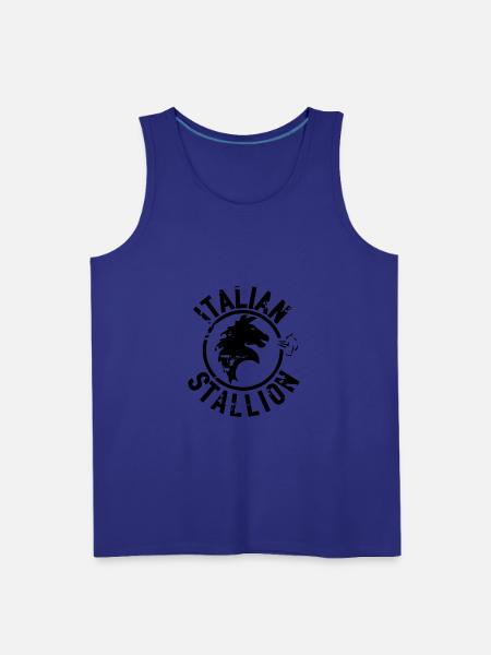 Italian Stallion - Men's Premium Tank - royal blue