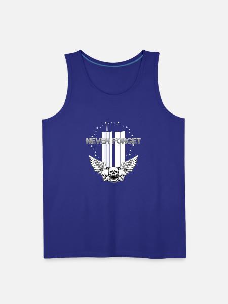 911 Never forget - Men's Premium Tank - royal blue