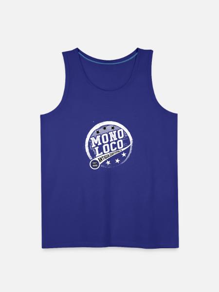 mono loco - Men's Premium Tank - royal blue
