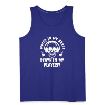Dark Humor - Men's Premium Tank - royal blue - Front