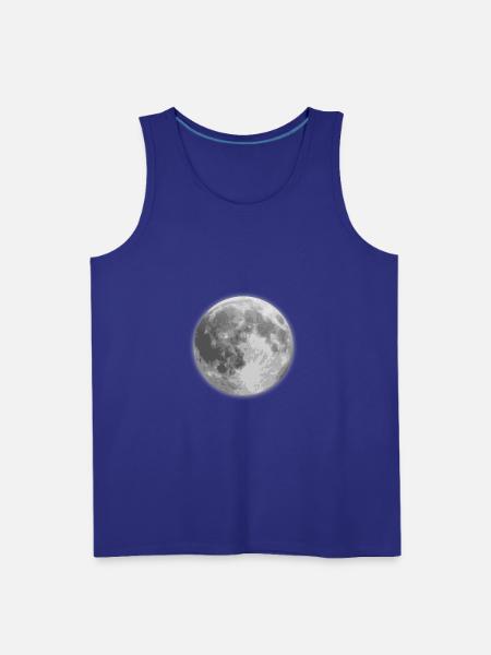 Lune - Débardeur Premium pour hommes - bleu roi