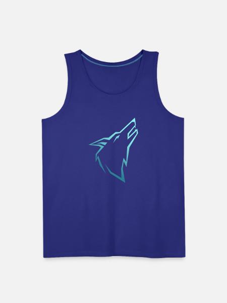howl wolf - Men's Premium Tank - royal blue