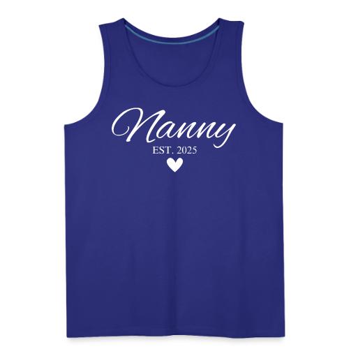 Nanny Est 2025 - Small Heart - Men's Premium Tank