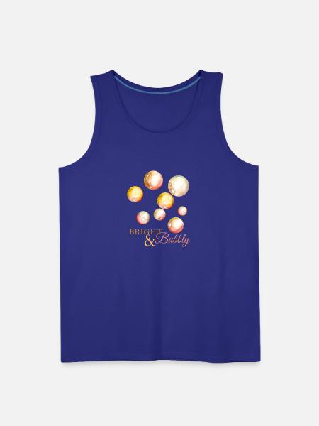 Bubbles - Men's Premium Tank - royal blue