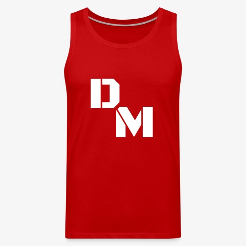D-M Logo - Men's Premium Tank