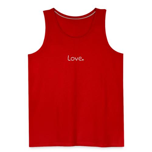Smoon City_Just Text 3_Love1 - Men's Premium Tank