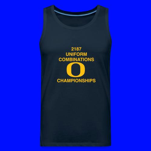 2187 UNIFORM COMBINATIONS O CHAMPIONSHIPS - Men's Premium Tank