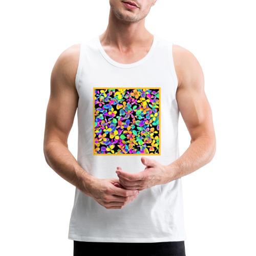 Stylish Foliage Leafy Elegance - Men's Premium Tank