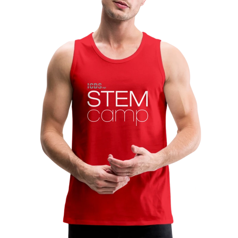 ICDSngo STEMcamp 01A - Men's Premium Tank