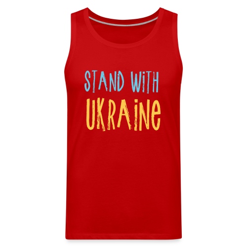 Stand With Ukraine - Men's Premium Tank