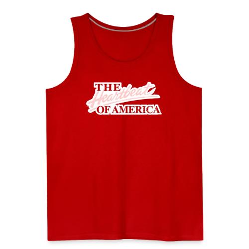 The Heartbeat of America - Men's Premium Tank