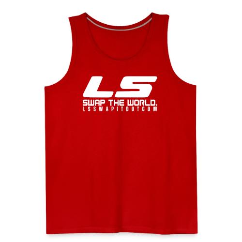LS SWAP THE WORLD DOT COM - Men's Premium Tank