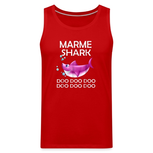 Marme Shark Doo Doo Christmas Shirt For Family Paj - Men's Premium Tank