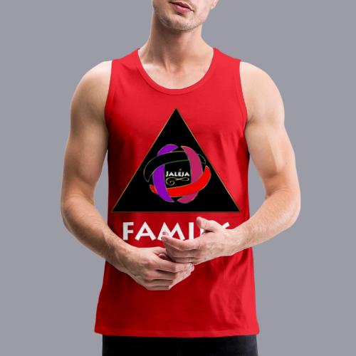 FAMILY - WHITE PRINT - Men's Premium Tank