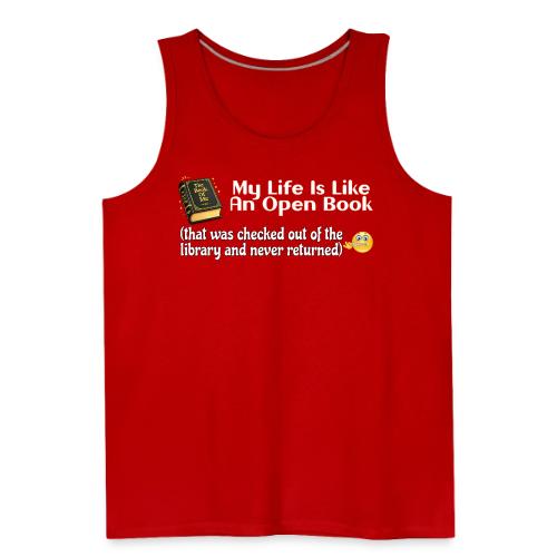 Open Book - Men's Premium Tank