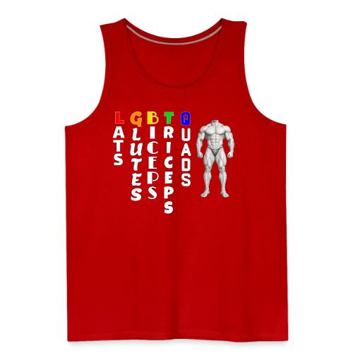 LGBTQ Workout - Men's Premium Tank