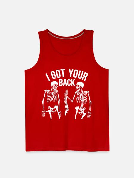 I got your back. - Men's Premium Tank - red