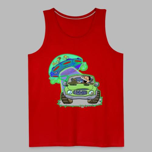 GrisDismation Ongher's UFO Alien Abduction - Men's Premium Tank