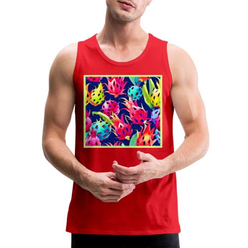 Colorful Dragon Fruit - Men's Premium Tank